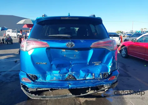 2016 Toyota Rav4 Limited from USA, damaged, VIN 2T3DFREV6GW450668